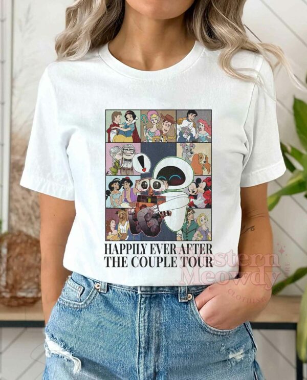 Wall-E and Eve Eras Tour Shirt