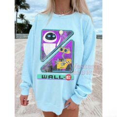 Wall-E and Eve Couple Vintage Shirt