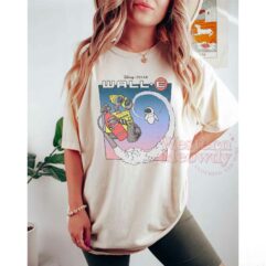 Wall-E and Eve Robot Love Shirt