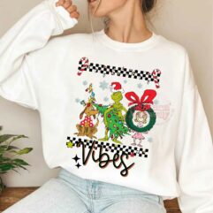 Funny Grinch Vibes Sweatshirt