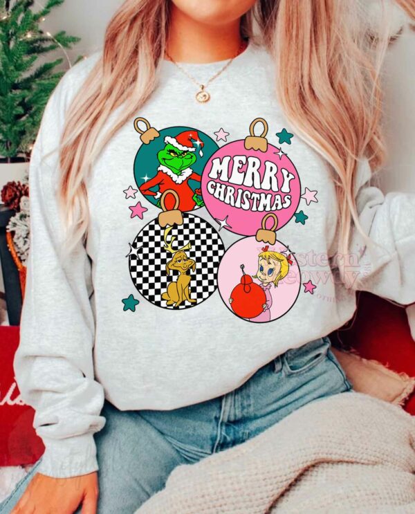 Grinch Christmas Decor Sweatshirt