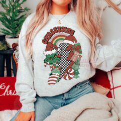 Retro Christmas Grinch Sweatshirt