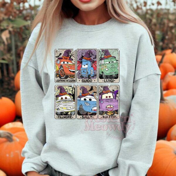 Lightning Mcqueen Car Tarot Shirt