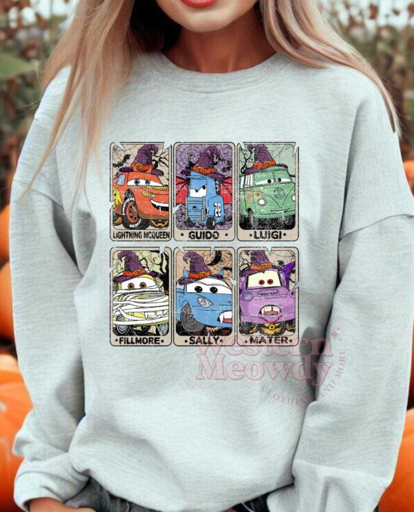Lightning Mcqueen Car Tarot Shirt