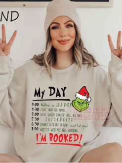 Grinch My Day Im Booked T-shirt