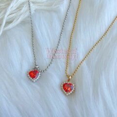 Lana Del Rey Heart Pendant Necklace