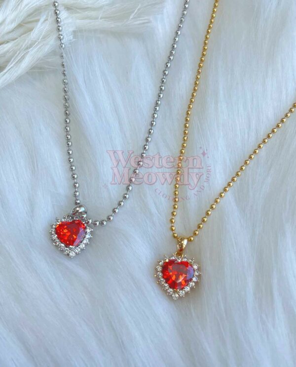 Lana Del Rey Heart Pendant Necklace