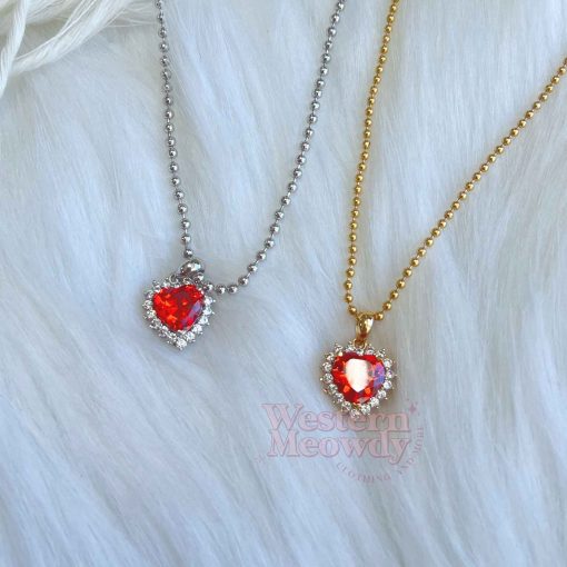 Lana Del Rey Heart Pendant Necklace