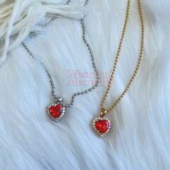 Lana Del Rey Heart Pendant Necklace