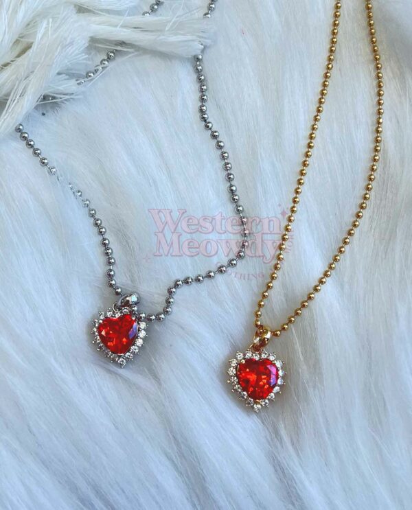 Lana Del Rey Heart Pendant Necklace