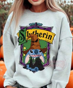 Hogwarts House Stitch Harry Potter Sweatshirt