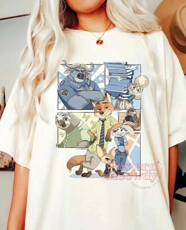 Vintage Zootopia T-shirt