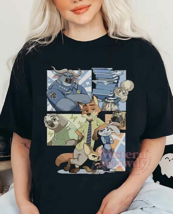 Vintage Zootopia T-shirt