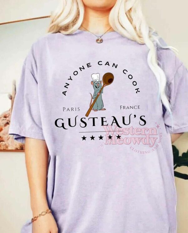 Ratatouille Anyone Can Cook T-shirt