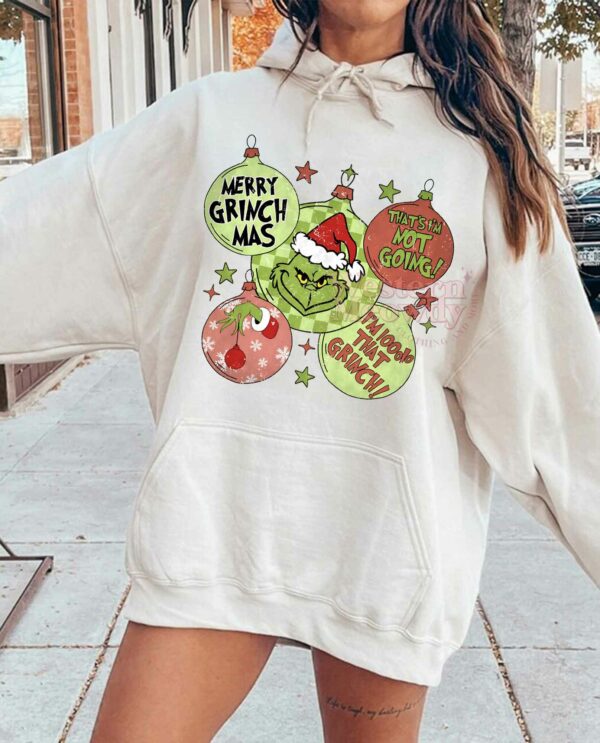Merry Grinchmas Not Going 100% That Grinch Sweatshirt