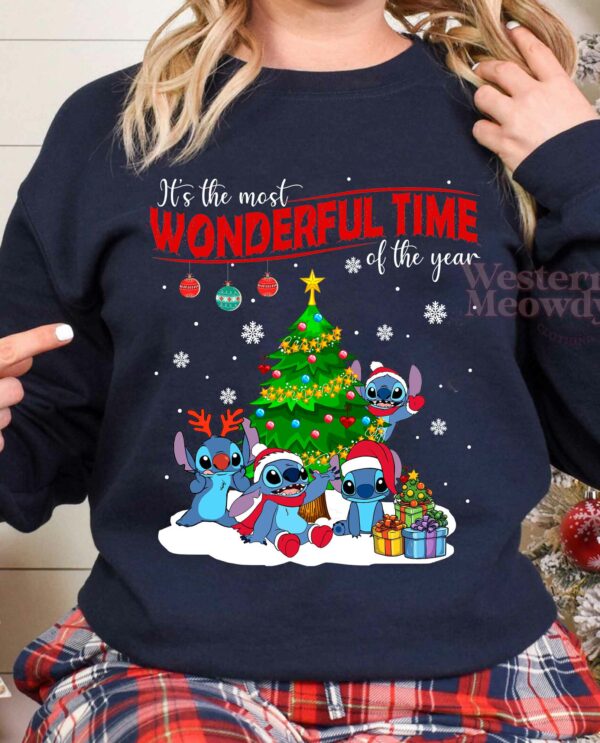 Stitch Most Wonderful Time Of The Year Sweatshirt