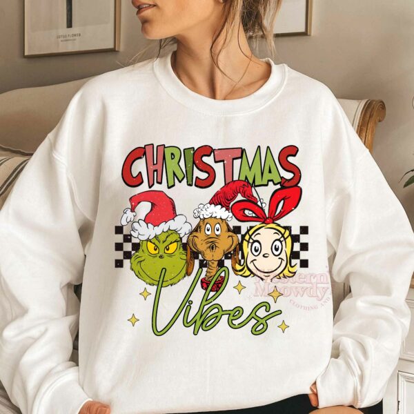 Grinch And Friends Christmas Vibes Sweatshirt