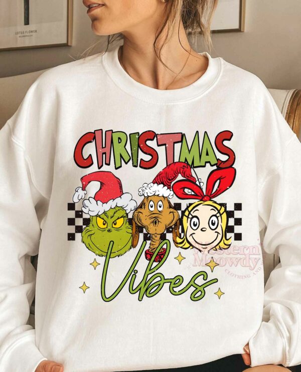 Grinch And Friends Christmas Vibes Sweatshirt