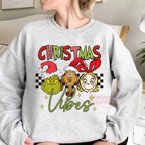 Grinch And Friends Christmas Vibes Sweatshirt
