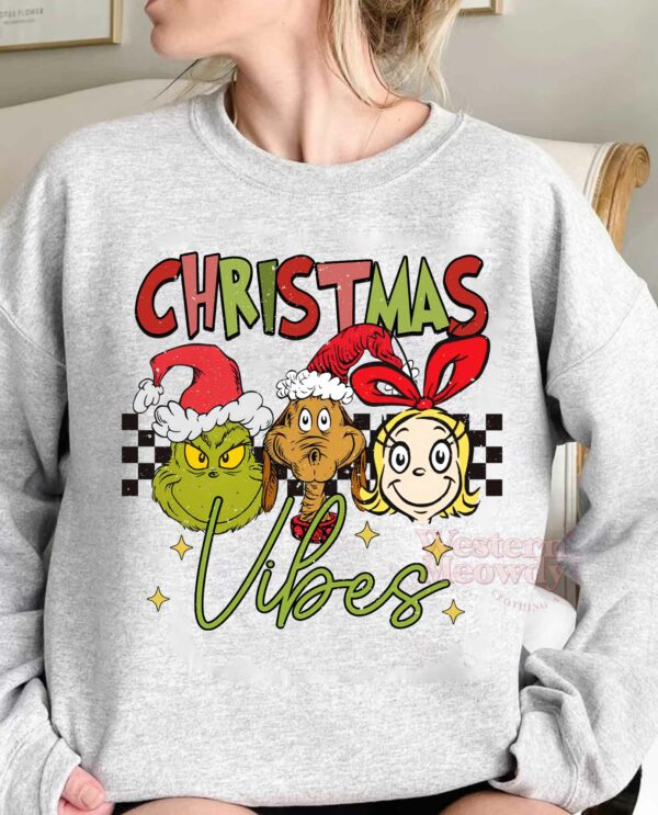 Grinch And Friends Christmas Vibes Sweatshirt