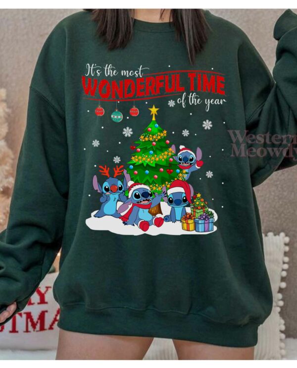 Stitch Most Wonderful Time Of The Year Sweatshirt