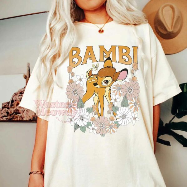 Floral Bambi T-shirt
