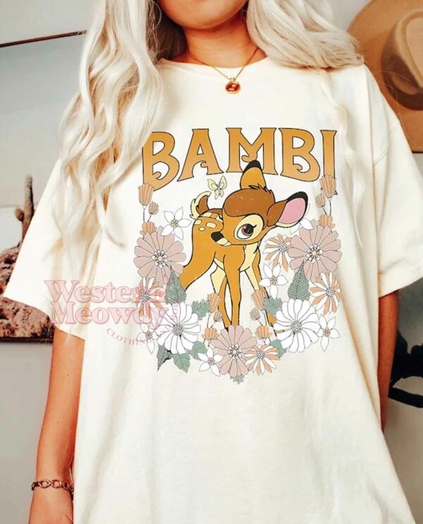 Floral Bambi T-shirt