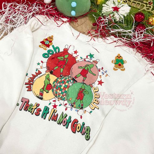 Vintage Grinch Christmas Oohh Aahh Sweatshirt