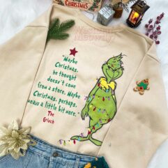 Funny Grinch Christmas Tree Sweatshirt