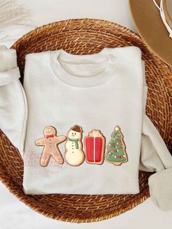 Ginger Bread Cookies Christmas Sweatshirt