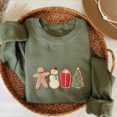 Ginger Bread Cookies Christmas Sweatshirt