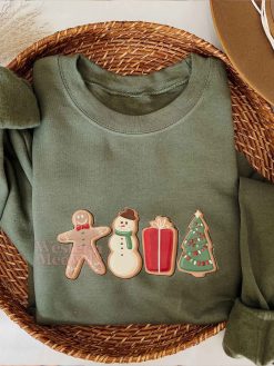 Ginger Bread Cookies Christmas Sweatshirt