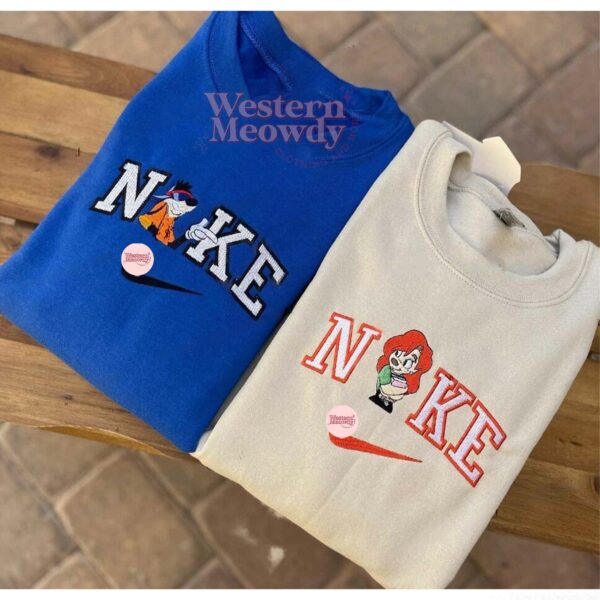 Max and Roxanne A Goofy Movie Couple Sweatshirt