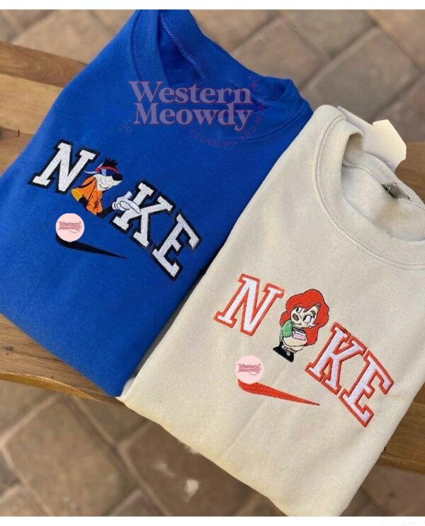 Max and Roxanne A Goofy Movie Couple Sweatshirt