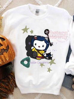 Coraline Hello Kitty Shirt