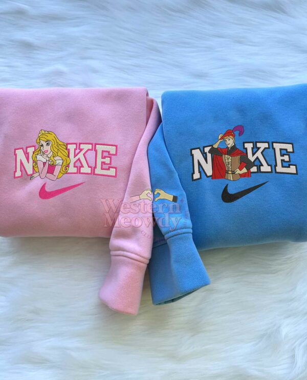 Aurora Princess And Prince Phillip Couple Sweatshirt