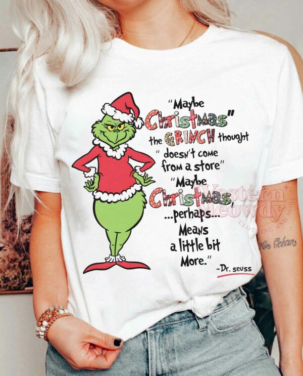 Christmas The Grinch Thought Sweatshirt