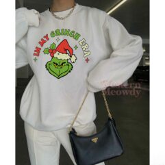 In My Grinch Era Grinch Face Sweatshirt