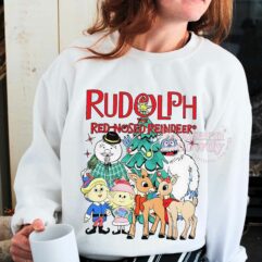 Rudolph the Red Nosed Reindeer Christmas Sweatshirt