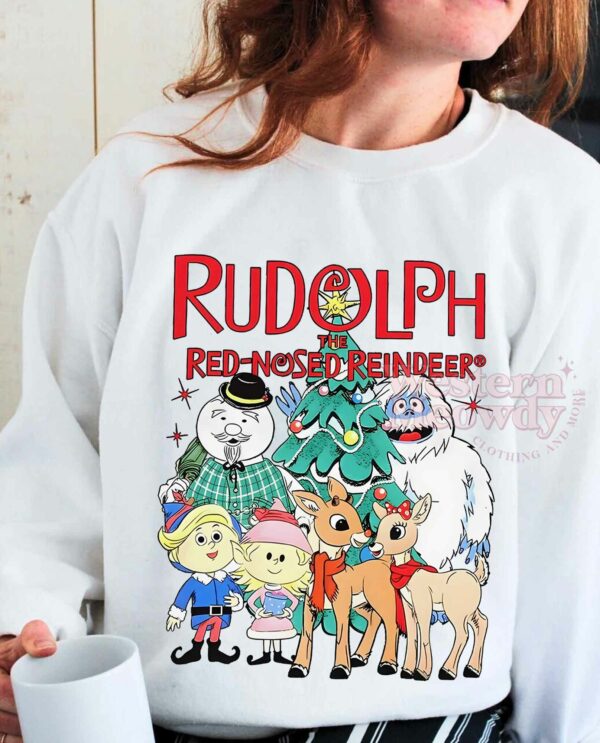 Rudolph the Red Nosed Reindeer Christmas Sweatshirt