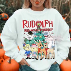 Rudolph the Red Nosed Reindeer Christmas Sweatshirt