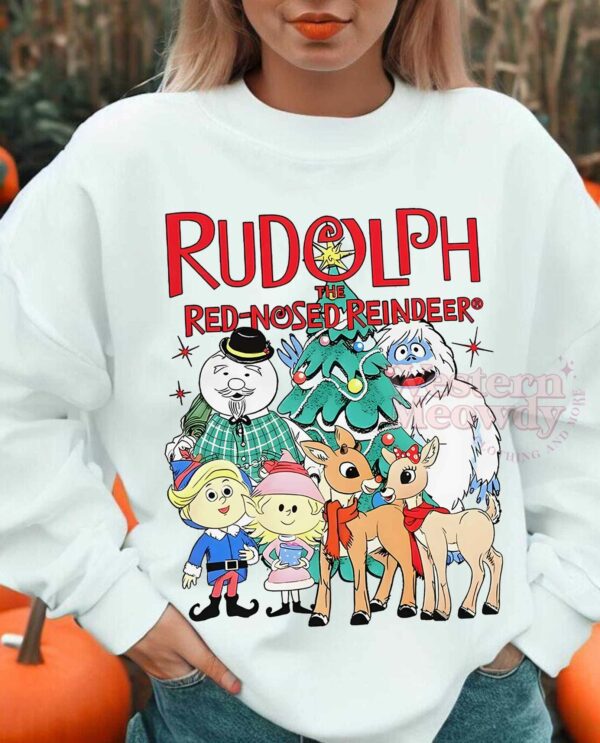 Rudolph the Red Nosed Reindeer Christmas Sweatshirt