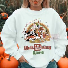 Walt Disney World Mickey Merry Christmas Sweatshirt
