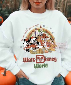 Walt Disney World Mickey Merry Christmas Sweatshirt