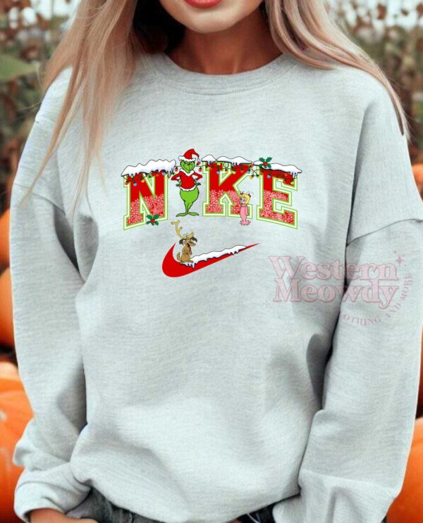 Grinch Ni.ke Xmas Sweatshirt
