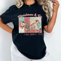 Grinch Santa Christmas And Co Est 1896 Sweatshirt