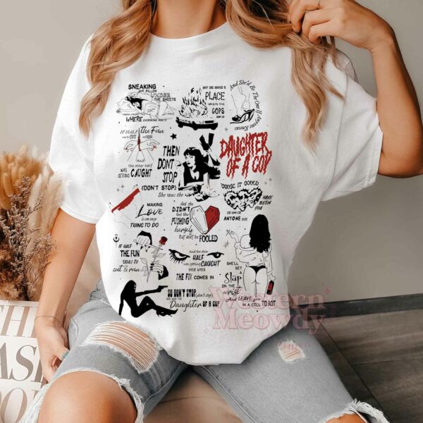 TV Girl Daughter of a Cop Lyric Shirt