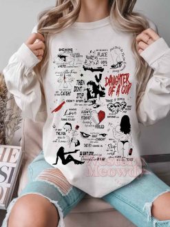 TV Girl Daughter of a Cop Lyric Shirt