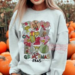 Grinchmas Eras Grinch Sweatshirt Grinchmas Eras Grinch Sweatshirt