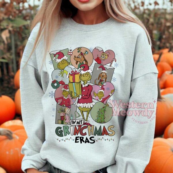 Grinchmas Eras Grinch Sweatshirt